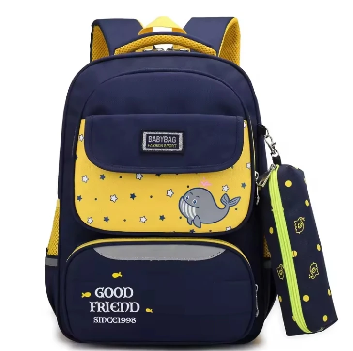 Wholesale Nylon School Bags Cartoon Style Student Backpack for Teenage Girls Leisure School Style