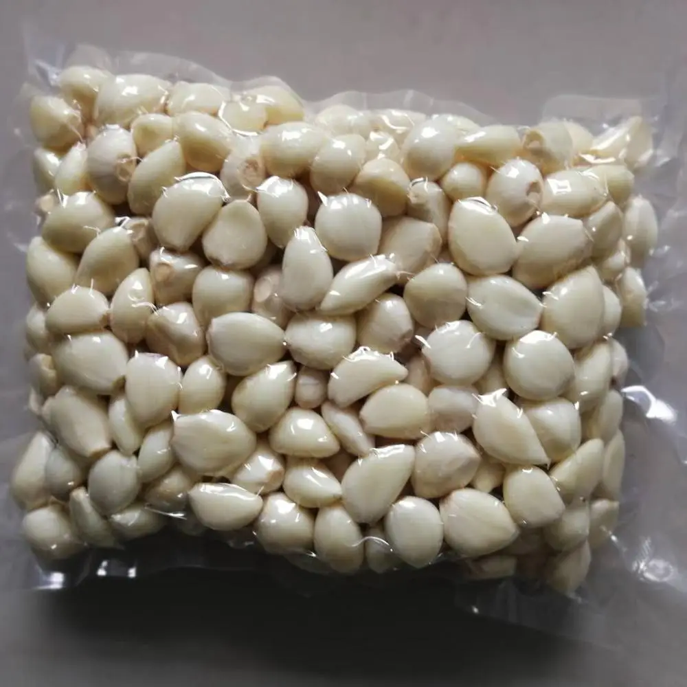 Chinese Exported Peeled Garlic in vacuum packing or in Nitrogen  package