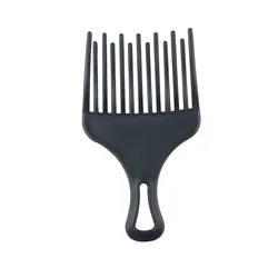 Hair Pick Afro Comb Double Fist Pick Large & Small Plastic Afro Pick Comb Detangle Wig Braid Hair Lift Comb Hair Styling Tool