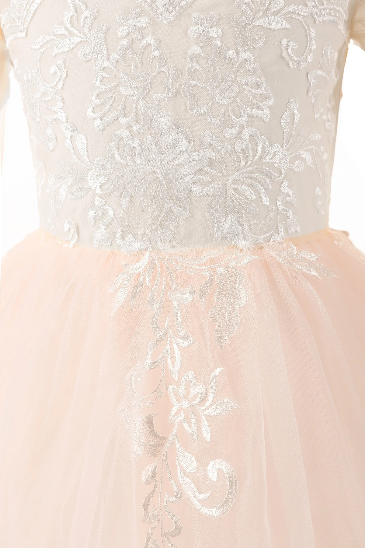 Детское бальное платье с вышивкой, на возраст 2-12 лет