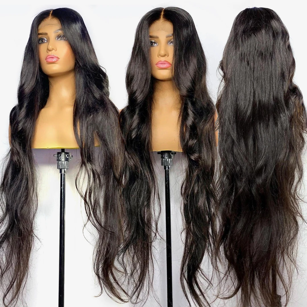 Top Quality Raw Virgin Cuticle Aligned Peruvian Human Hair Body Wave Wig Vendors Hd Lace Front Wigs Human Hair For Black Women