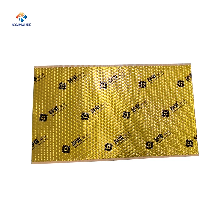 Luxury Factory Price Car Aluminum Foil Butyl Rubber Material Sound Deadening