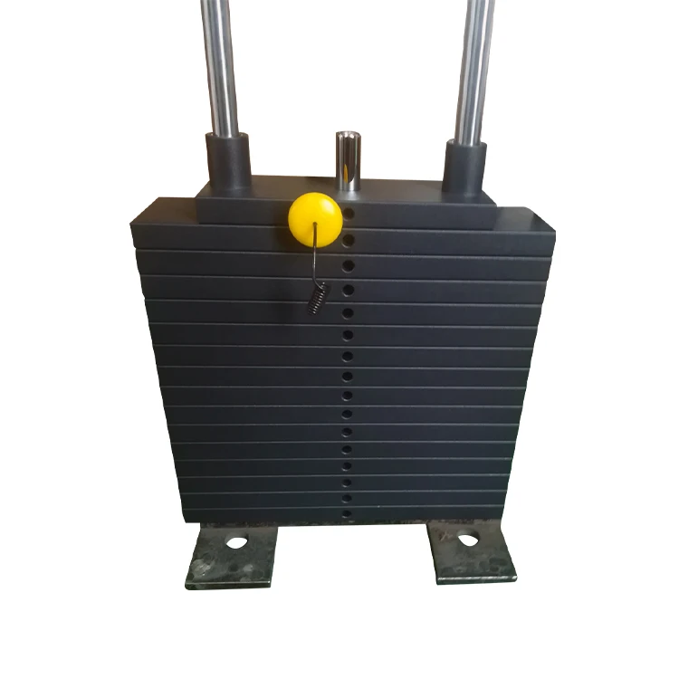 Best High Quality Low Price Steel Selectorized Weight Stack Platese For Gym Fitness Equipment