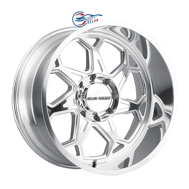 OEM KELUN BRAND 22x12 24x14  26X14 30x16  customized 4x4 forged single wheel rims