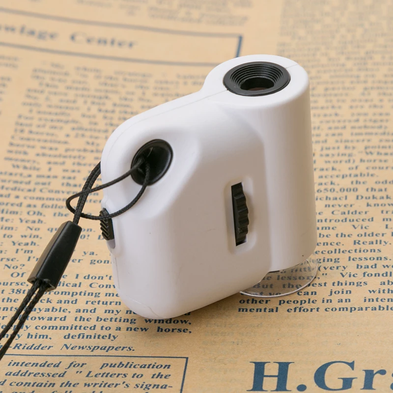 Mobile phone TH-7004C microscope 55 times with money check lamp magnifying glass wholesale jewelry mobile phone magnifying glass