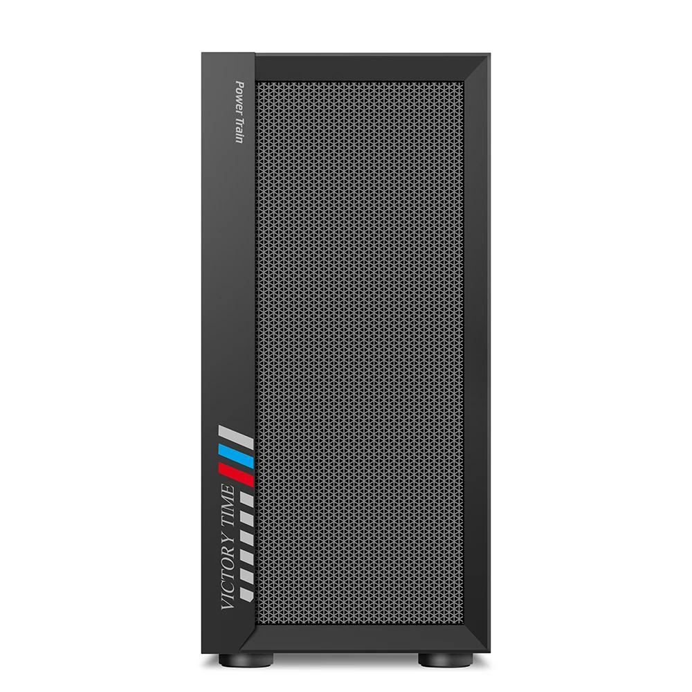 Popular Black MATX Tower Aluminium PC Gaming Computer Case Gamer Desktop Casin PC Cabinet Casing