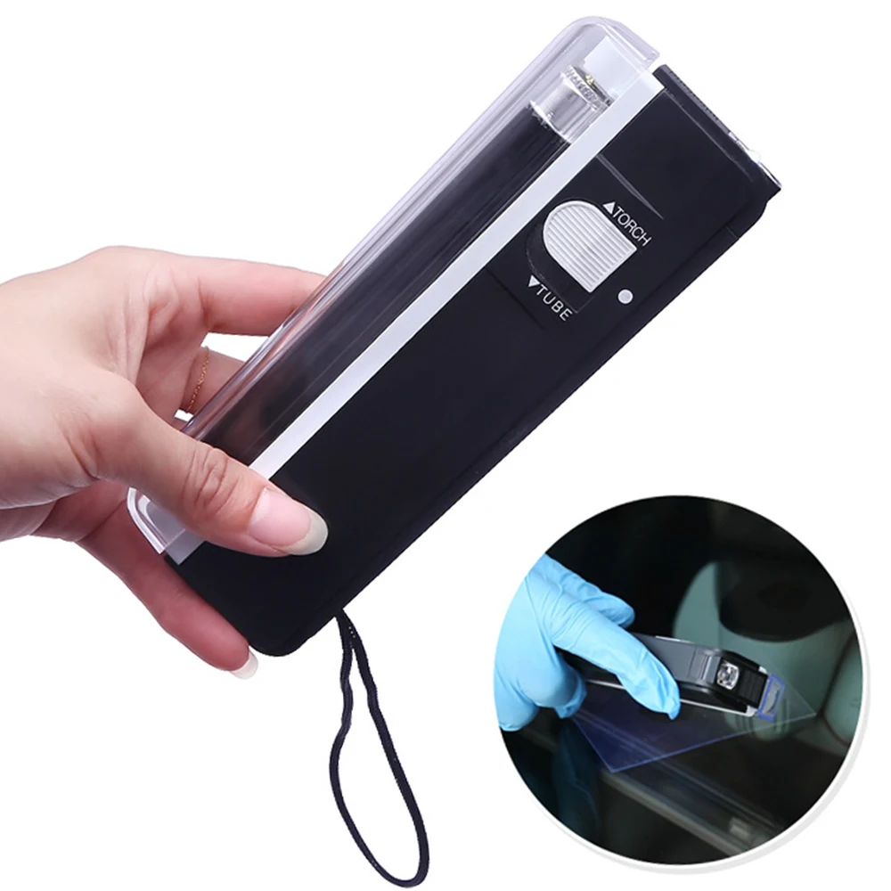 Factory 2 in 1 Blacklight Torch Money Checker Cash Detector UV