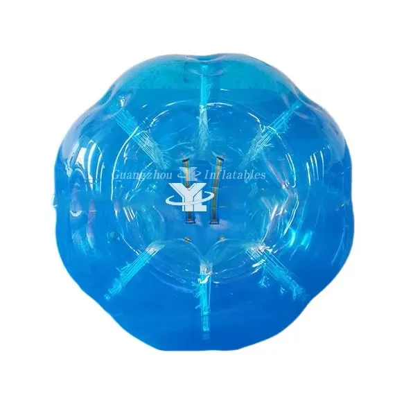 Full-Color Blue TPU Bubble Soccer BubbleBallz Body Zorbing