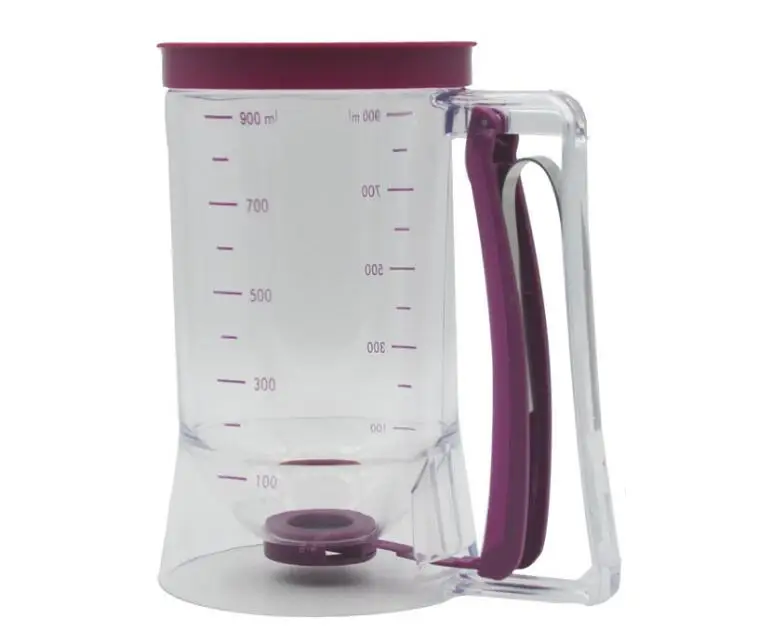 Hot Selling Cupcakes Pancakes Cookie Cake Waffles Batter Dispenser Cup Measuring Baking Tools batter Cream Speratator
