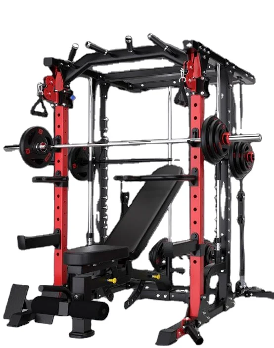 Commercial gym equipment Smith machine comprehensive trainer multi-function fitness equipment squat rack home