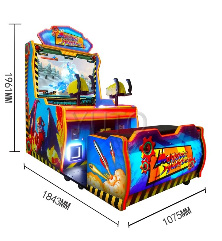 Coin Operated Monster Hunter kids game machine|Indoor Kids game machine for sale|Indoor game machine for sale