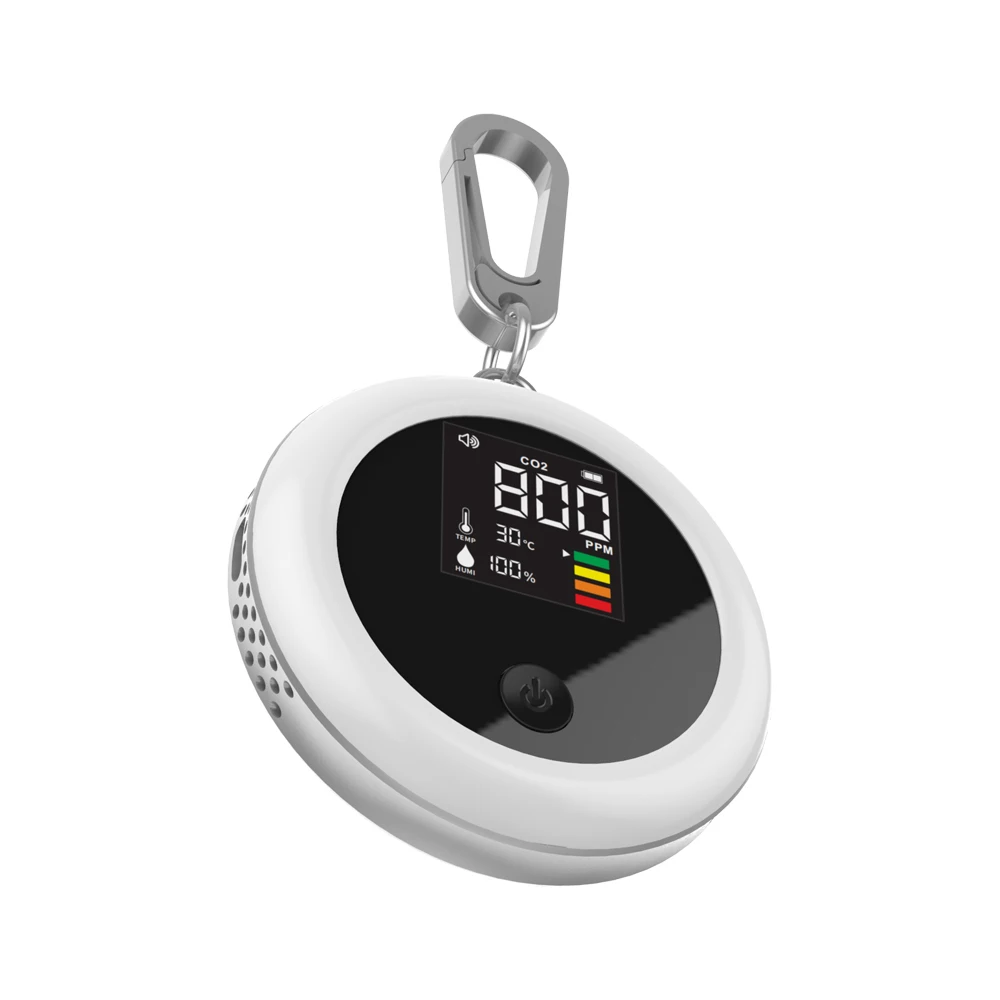 Wholesale Price Wall Mount CO2 Meter Monitor Air Quality Monitor Rechargeable Portable CO2 Multi Gas Detector