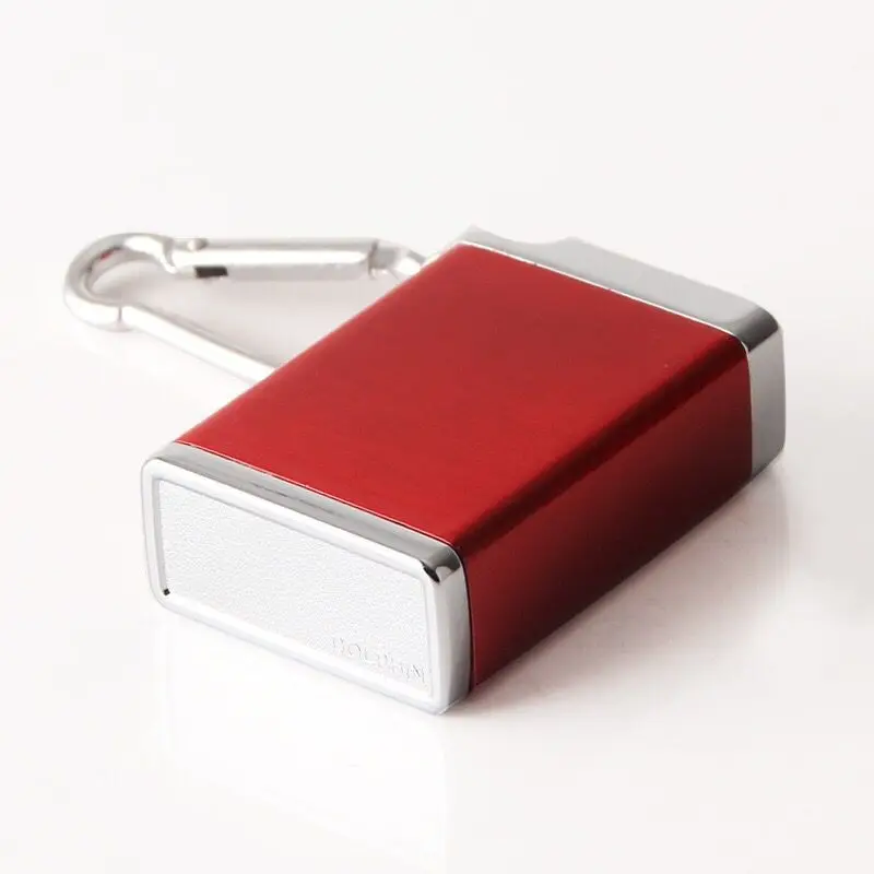DEBANG Newest Wholesale Metal Portable Pocket Ashtray With Keychain for Cigarette Butts