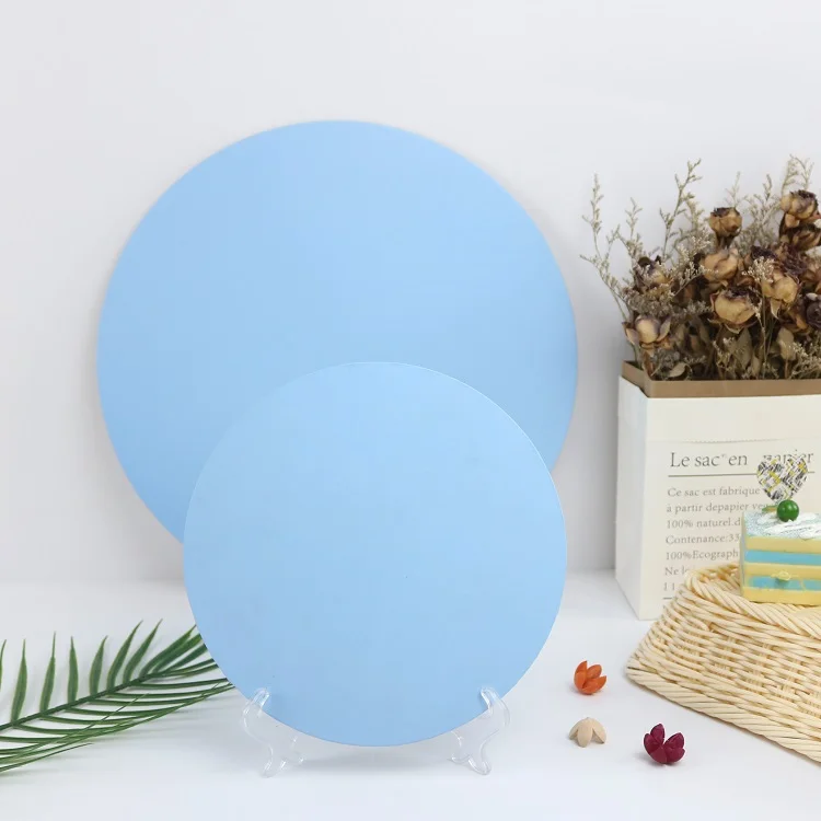 Thanksgiving 10 Inch Paper Cake drum 3mm custom color Cake Board cake base