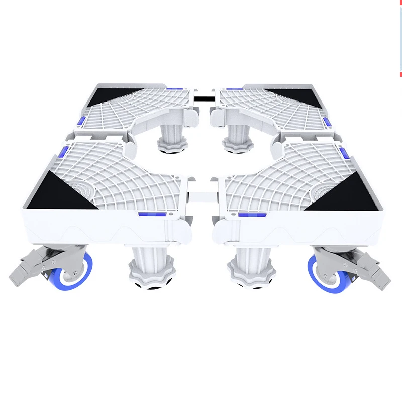 Home Appliance Furniture Pads Refrigerator Base Wheels Air Conditioner Bracket Washing Machine Stand-Storage Shelves Units Home