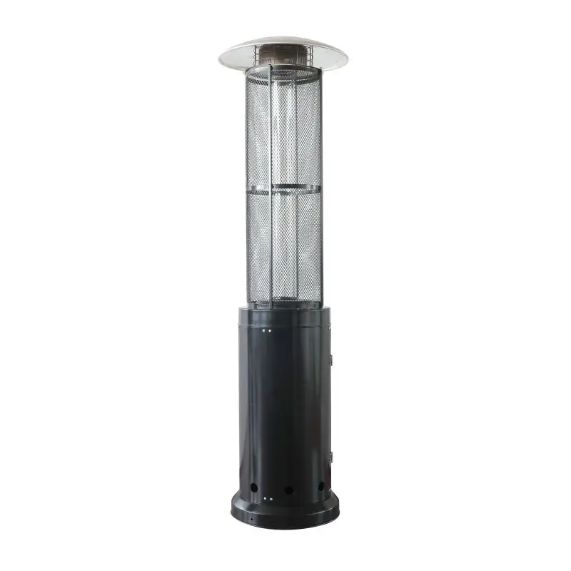 Hot Selling Manufacturer High Quality Painted Steel Stand Circle Flame  Pyramid Gas Outdoor Heater