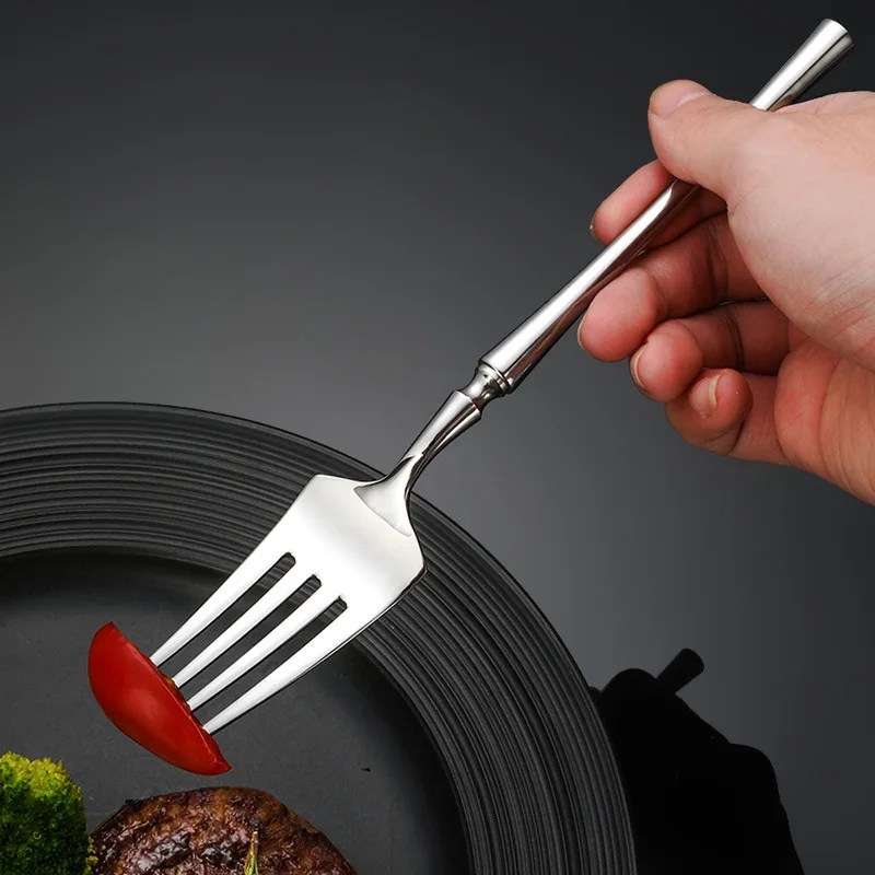 Wholesale Customized Logo Hotel Kitchen Silverware Spoon Coffee Spoon High Quality Cutlery Small Stainless Steel Spoon And Fork