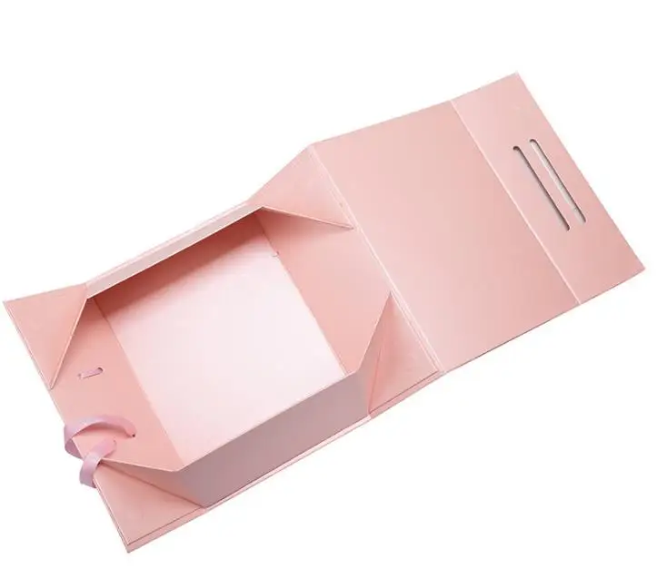 Лучшая Распродажа Черный складной магнит упакованная бумажная коробка качественная картонная Складная магнитная коробка