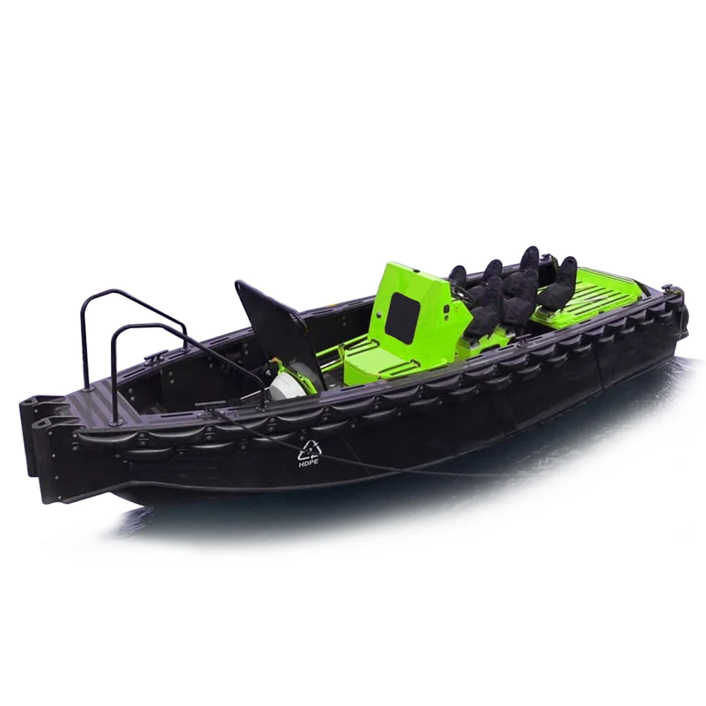 Tideride- UNSinkable WaterJet HDPE workboat PE yacht cabin fishing boat