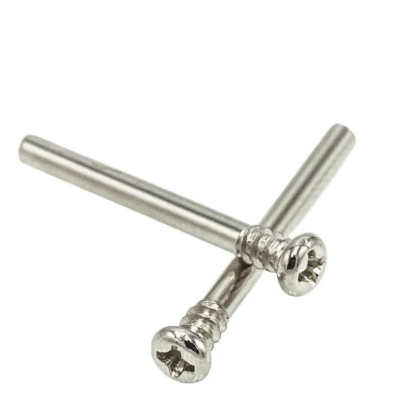 Самонарезающий винт с полурезьбой нестандартный для игрушки