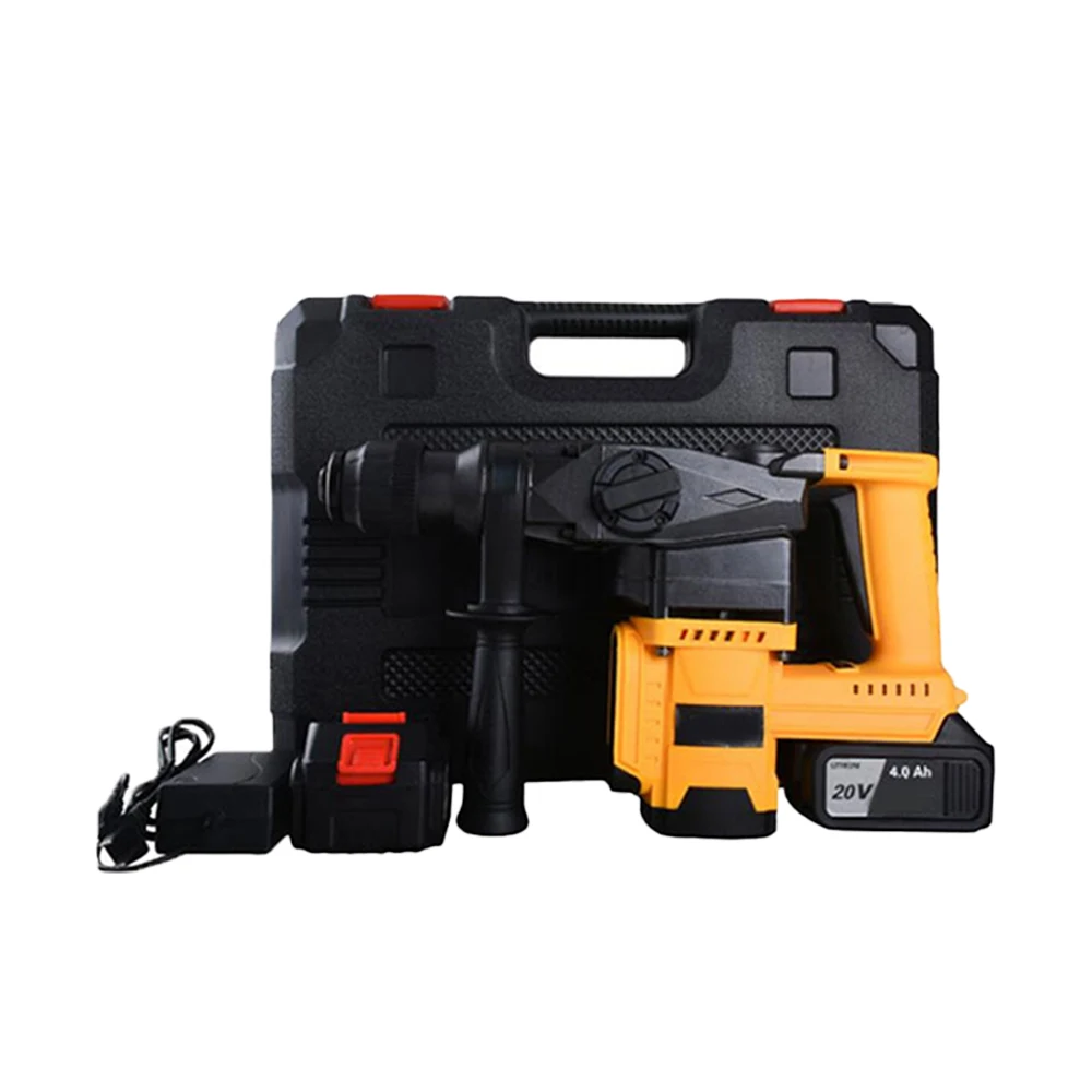 Top Quality Brushless Lithium Battery Electric Rotary Hammer Demolition electric heavy duty hammer drill