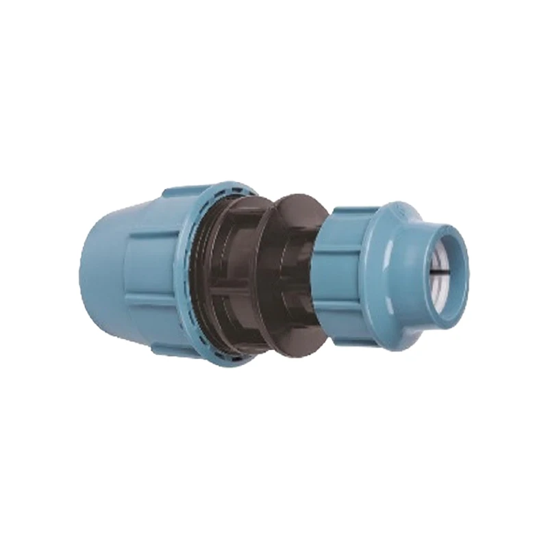 hdpe pp compression fitting italian type equal coupling for water supply and irrigation pipe fittings