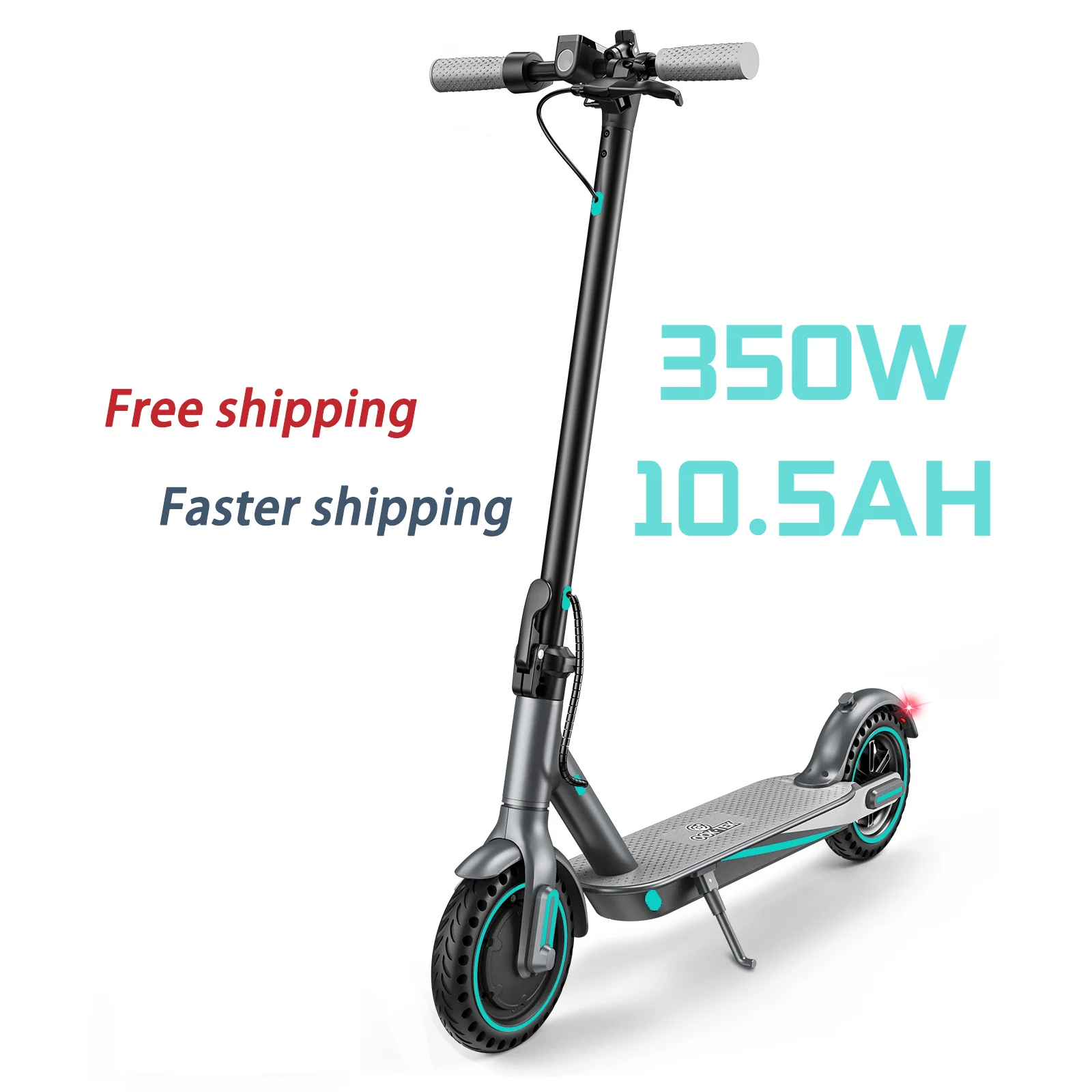 Strong and light folding electric scooter ook tek v8 EU USA Stock warehouse skuter Free shipping Faster Shipment To America