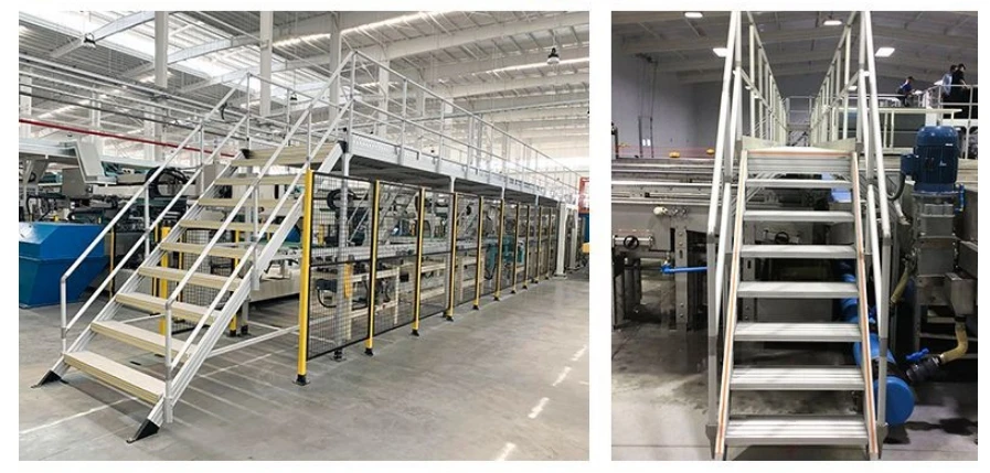 Manufacturer customized aluminum step platform aircraft docking engine maintenance and climbing maintenance platform