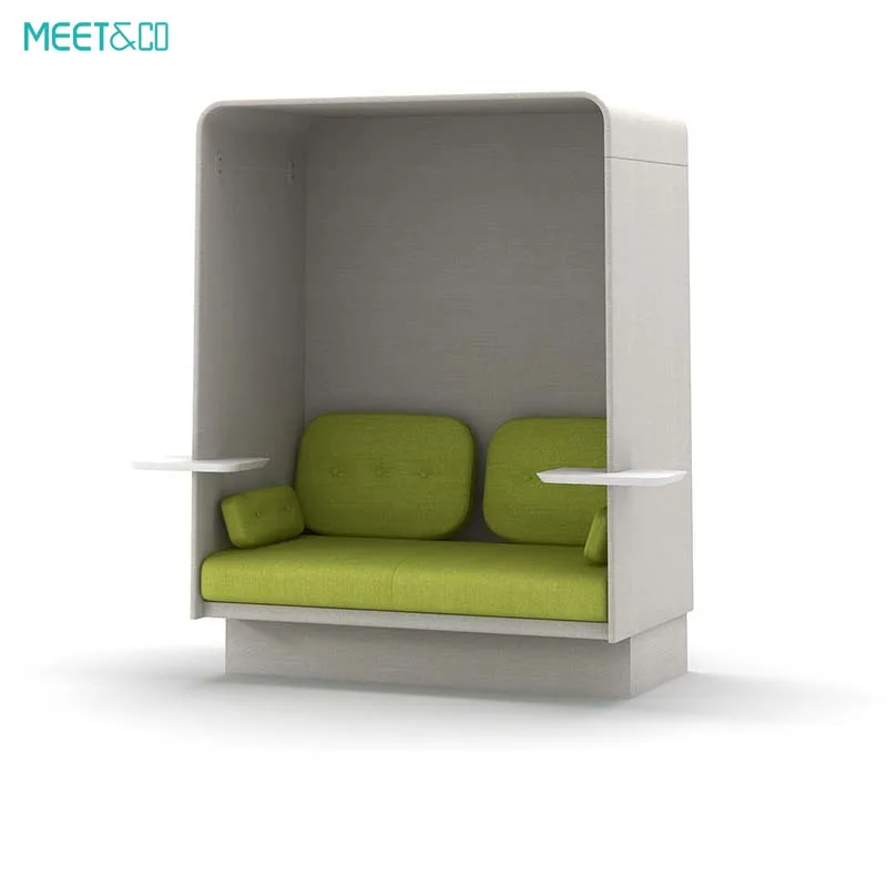 Office furniture library sofa booth leisure chatting seating wholesale privacy meeting pods office meeting sofa