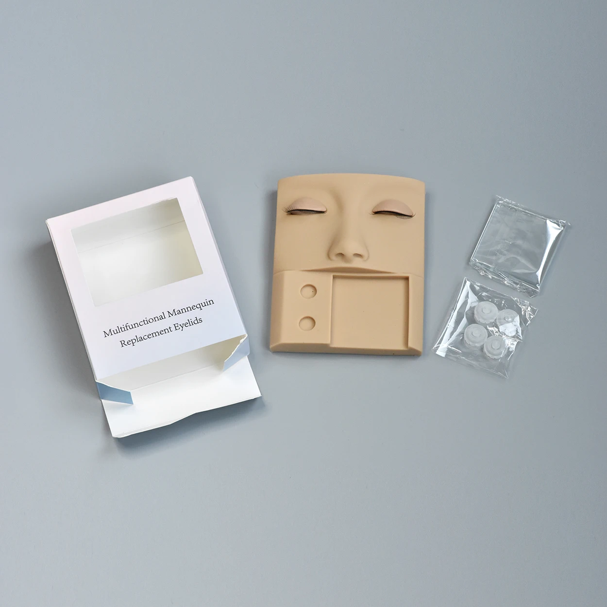 LashPlus new eyelash extension accessories Mega Volume Practice Kit eyelash extension mannequin head