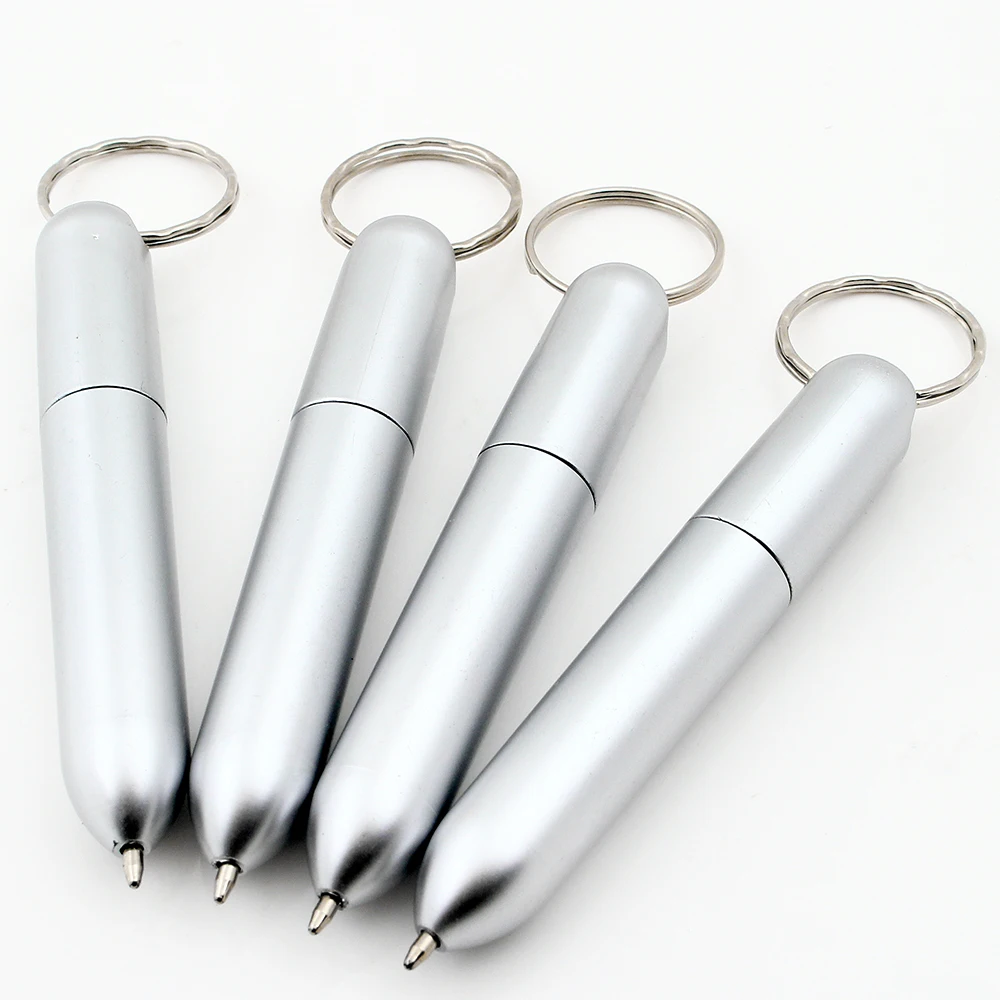 Promotional Silver Ballpoint Pen With Custom Logo
