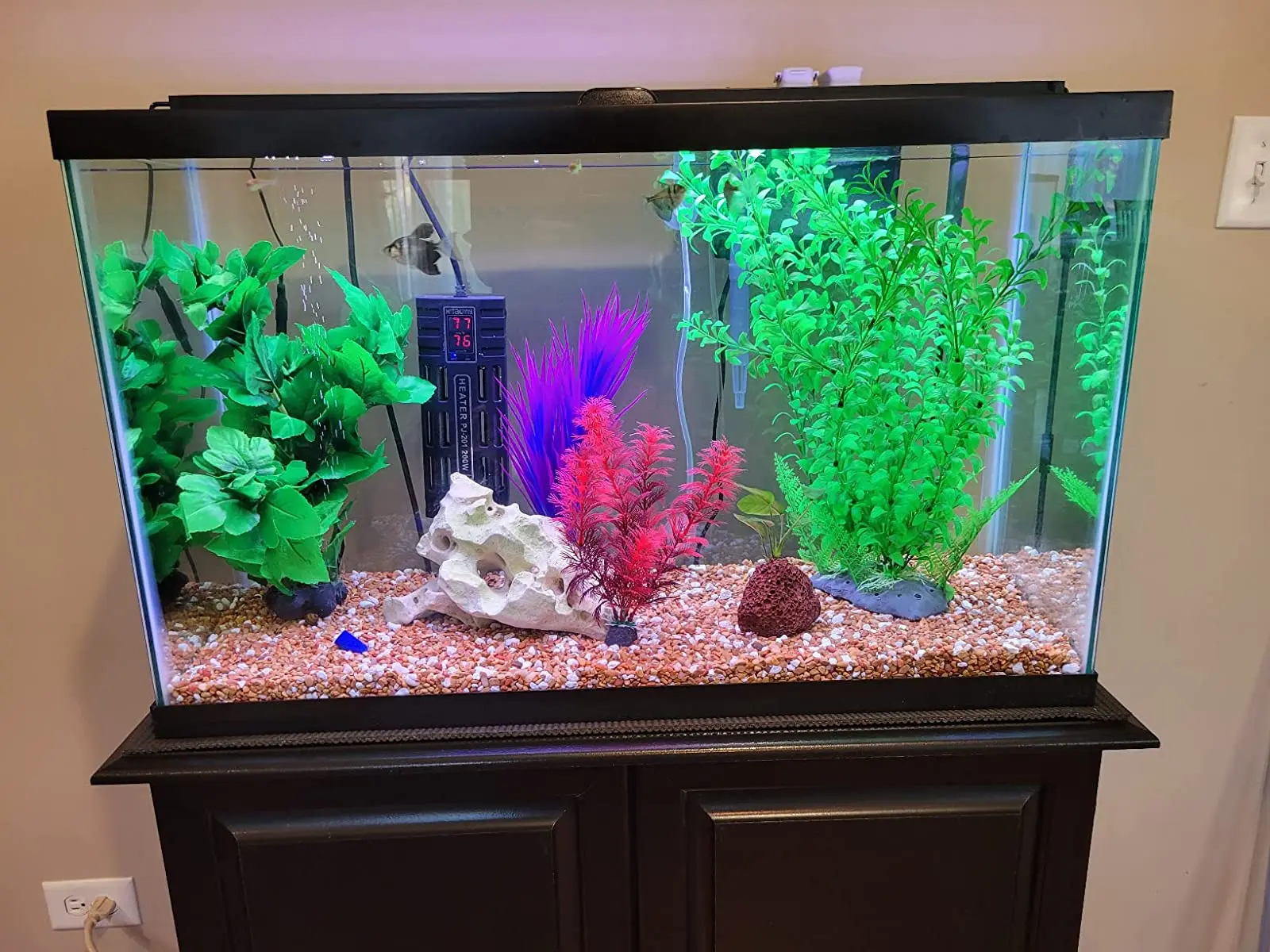 Fullgain FG158 Pendant Aluminum Housing Profile DIY Led Aquarium Light Full Spectrum Fish Tank Light 24/7 With Storm Simulation