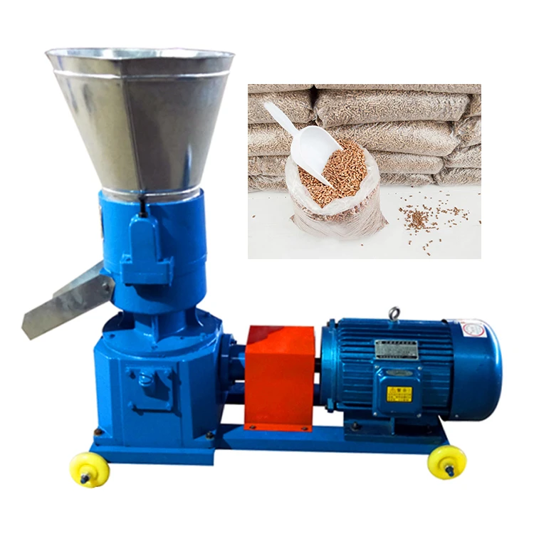 wood biomass pellet making mill 100kg electric wood pellet mill italy