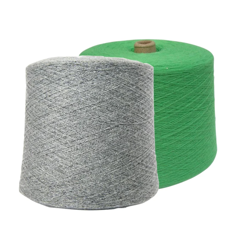 Mongolian factory wholesale high quality 80% wool 20% cashmere blended knitting yarn