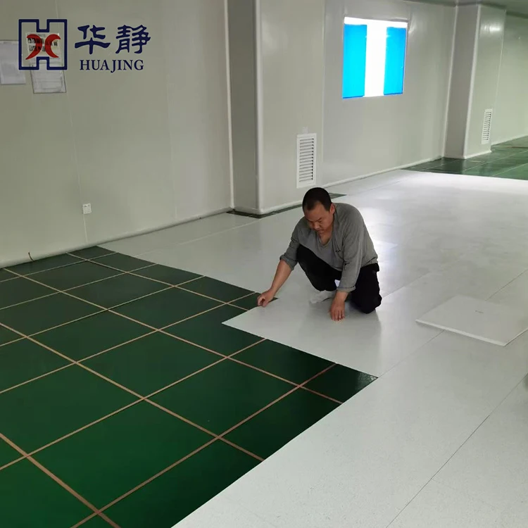 Сверхпрочный, цех, промышленный, складской Esd линолеум ПВХ настил для танцевальной плитки