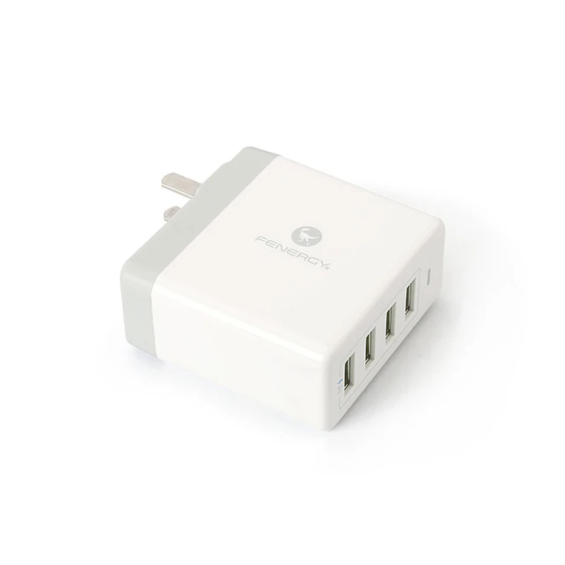 
4 Port USB Chargers Travel USB Wall Charger Factory direct wholesale 