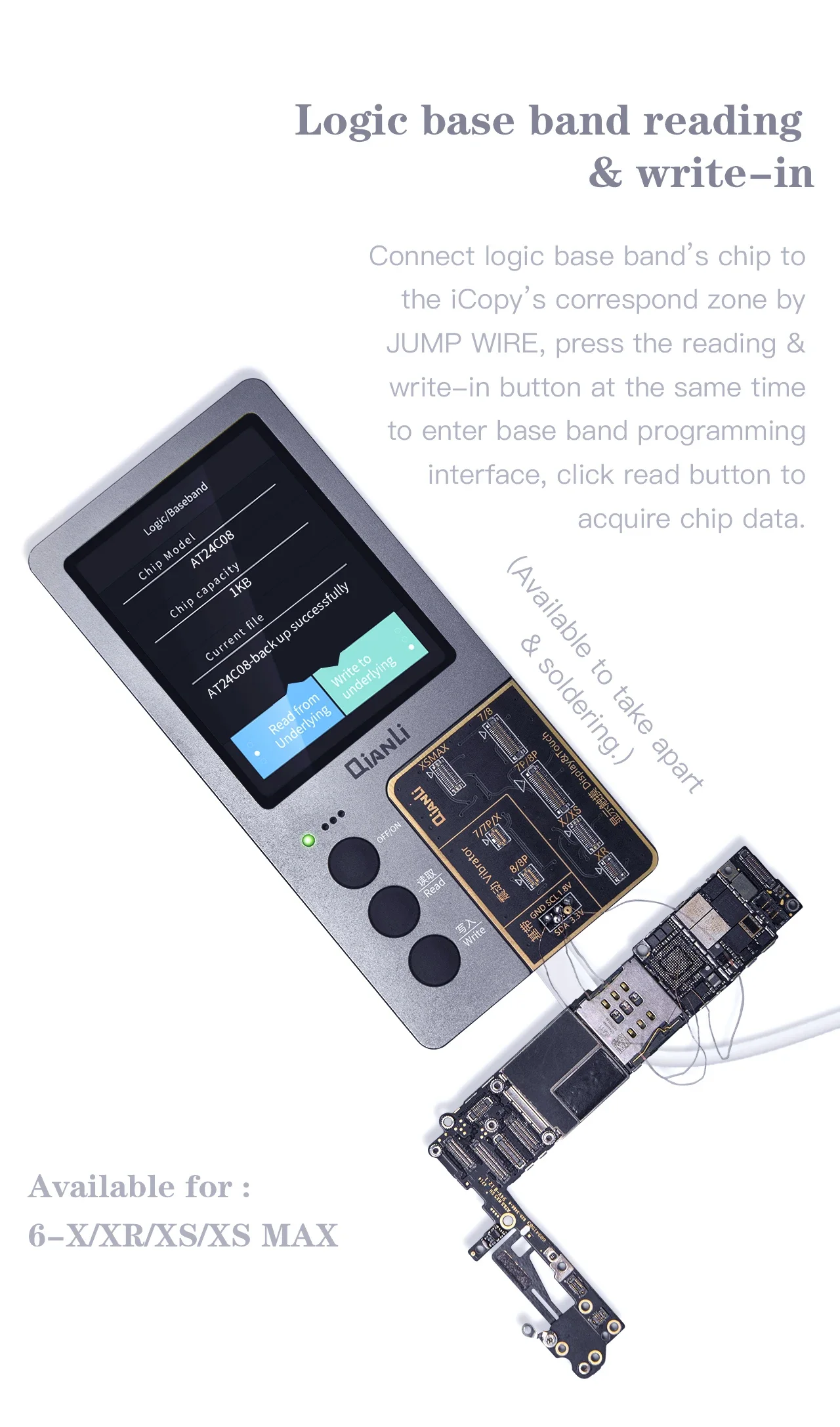 Qianli iCopy Plus 2.2 iPhone LCD Screen Recovery Kit