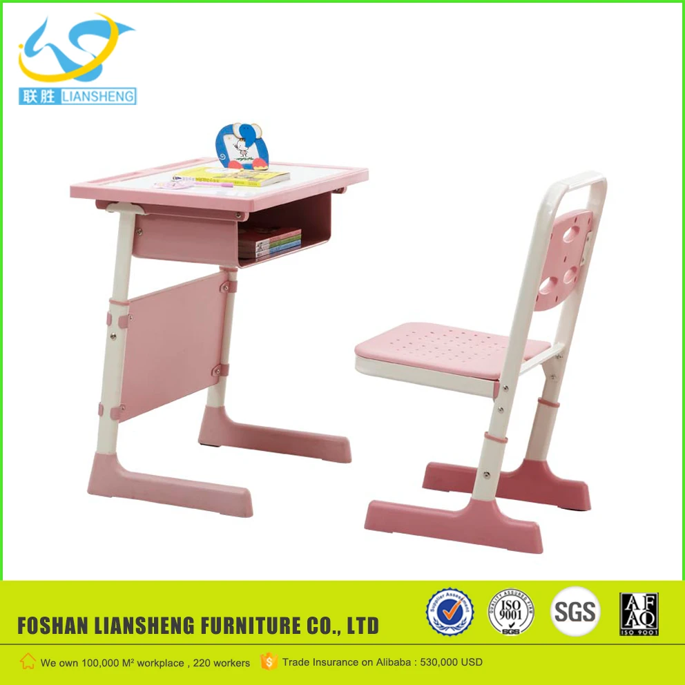 wholesale High Quality best price School Furniture Adjustable Height lifting Drafting Drawing Table and Chair with bookshelf