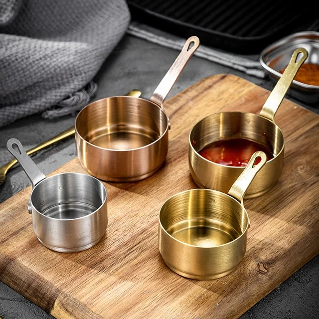 304 Stainless Steel Seasoning Cup Dipping Bowl Sauce With
