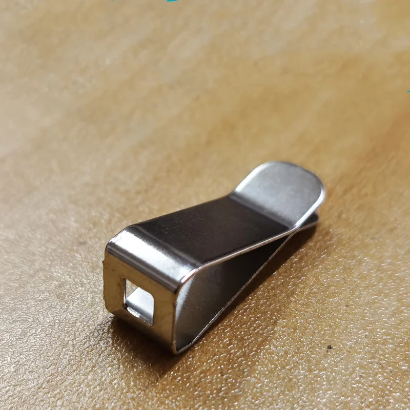 Non-Tube Round Hole Clamp Manganese Iron Electroplating Exhaust Port Clamp Accessories Hardware Metal Clamp