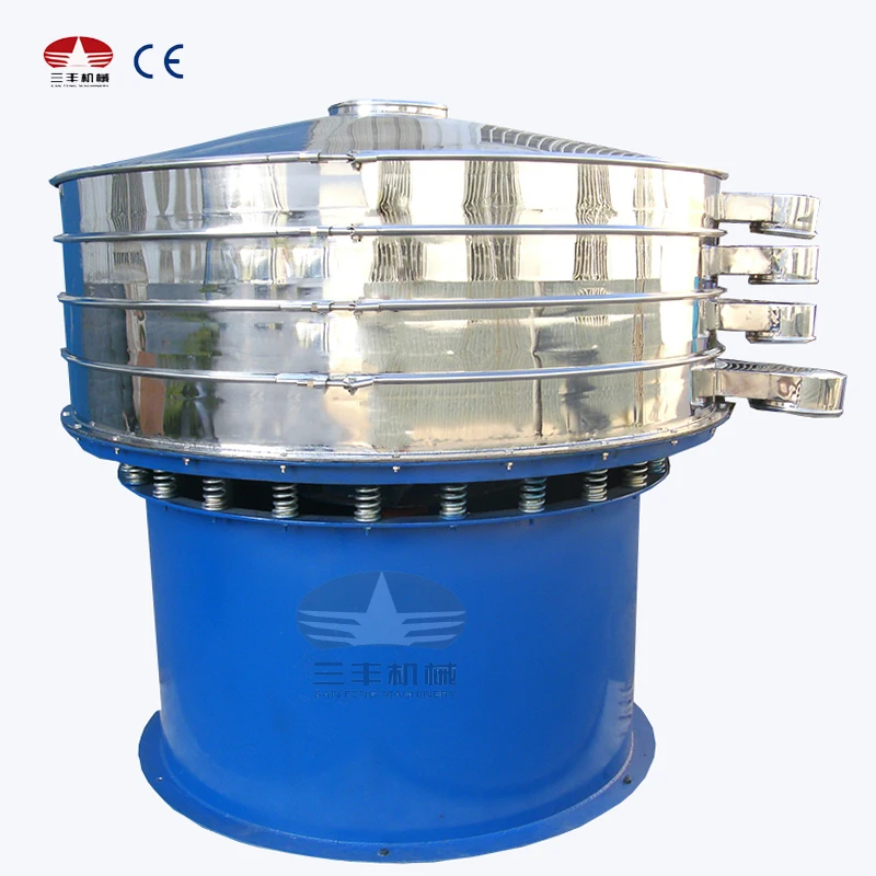 SS304 Stainless Steel Sugar powder Vibrating Sieve Shaker Vibratory Sifter Vibratory Screen