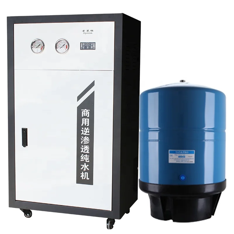 5 Stage Reverse Osmosis 1200gpd Commercial Ro Water purification Purifier Water Filter Machine system