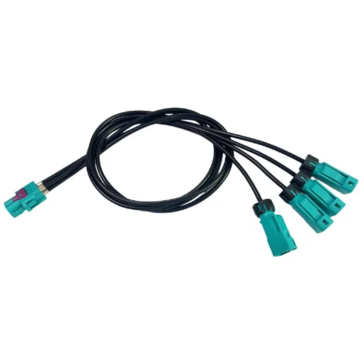 FAKRA SMA A B C D E F G H Z connectors MALE/FEMALE CONNECTOR RG58 FAKRA C Female with RG174 cable FAKRA B Female