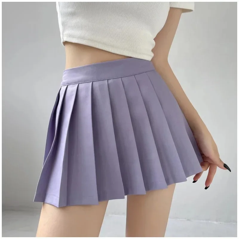 Ready to ship 2023 summer XS-XL wholesale school girl mini pleated short womens skirts