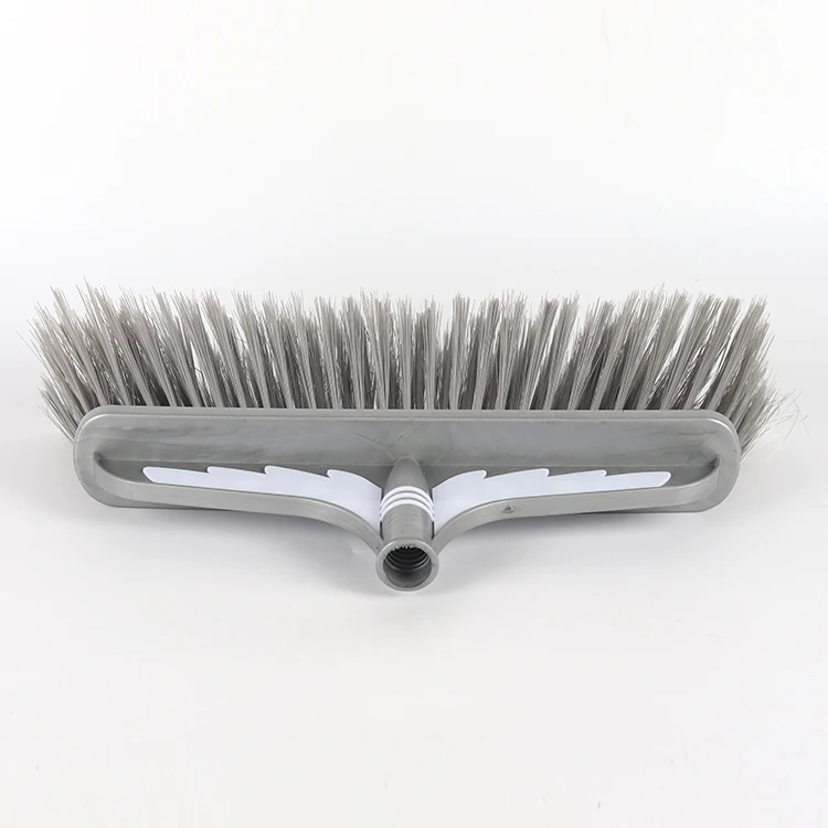 Factory Wholesale Soft Bristle Floor Mopping Brush Plastic Street Microfiber Mop Head Broom