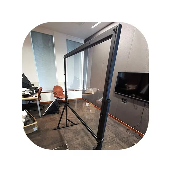 Whiteboard for Classroom/Office/Film Studio/Personal Usage, Dry Erase Board Made of Glass, Durable Metal Frame, Cheap Prices