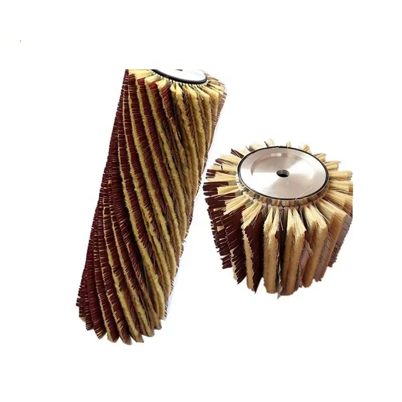 Industrial polishing roller brush furniture woodworking polishing accessories sisal sandpaper roller