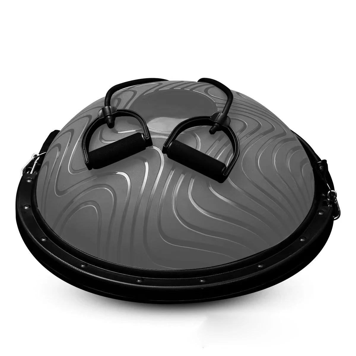 Custom Printed Premium Quality balance board ball with Base and resistance band