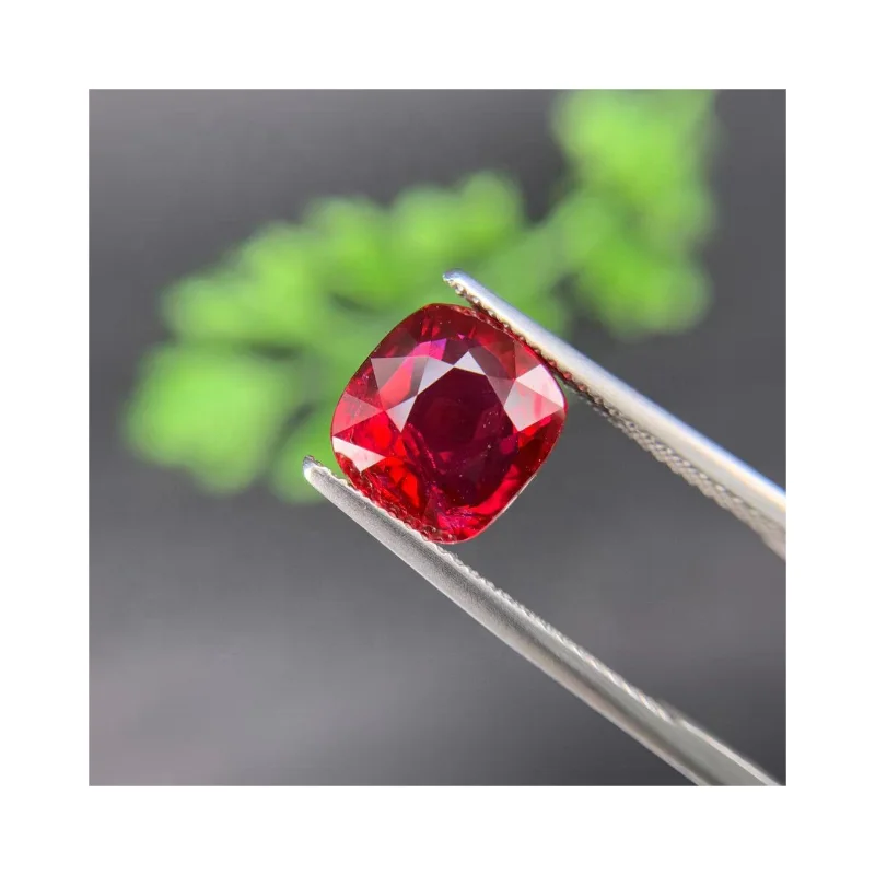 GLORY PACE Natural ruby pigeon blood red faceted cut genuine ruby stone natural gemstone prices wholesale