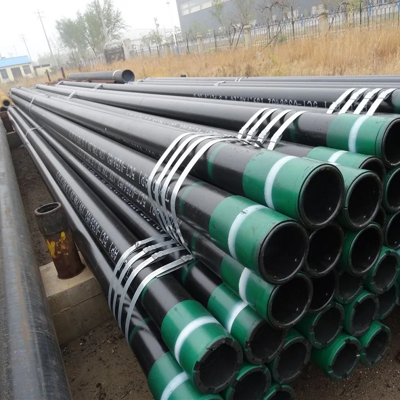 China manufactured MS Pipe  Tubing Tube API 5CT Pip 2 3 8 2 7 8 EUE NUE J55 Oilfield Vacuum Tubing Pipe